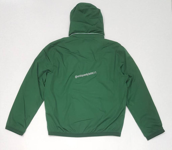 Nwt Polo Ralph Lauren Green Tennis Polo Zip Up Windbreaker Jacket - Unique Style