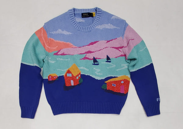 Nwt Polo Ralph Lauren Women's Scenic Sweater - Unique Style