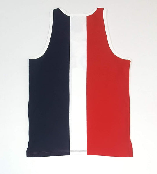 Nwt Polo Ralph Lauren Red/White/Blue Tokyo Stadium 1992 Tank Top - Unique Style