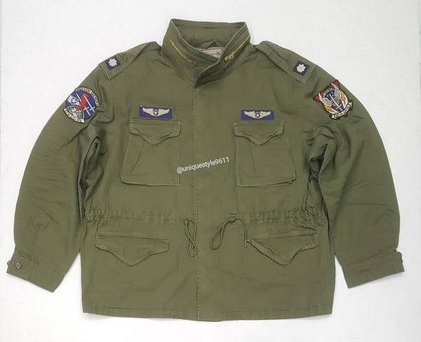 Nwt Polo Ralph Lauren Big & Tall Olive Military Jacket - Unique Style