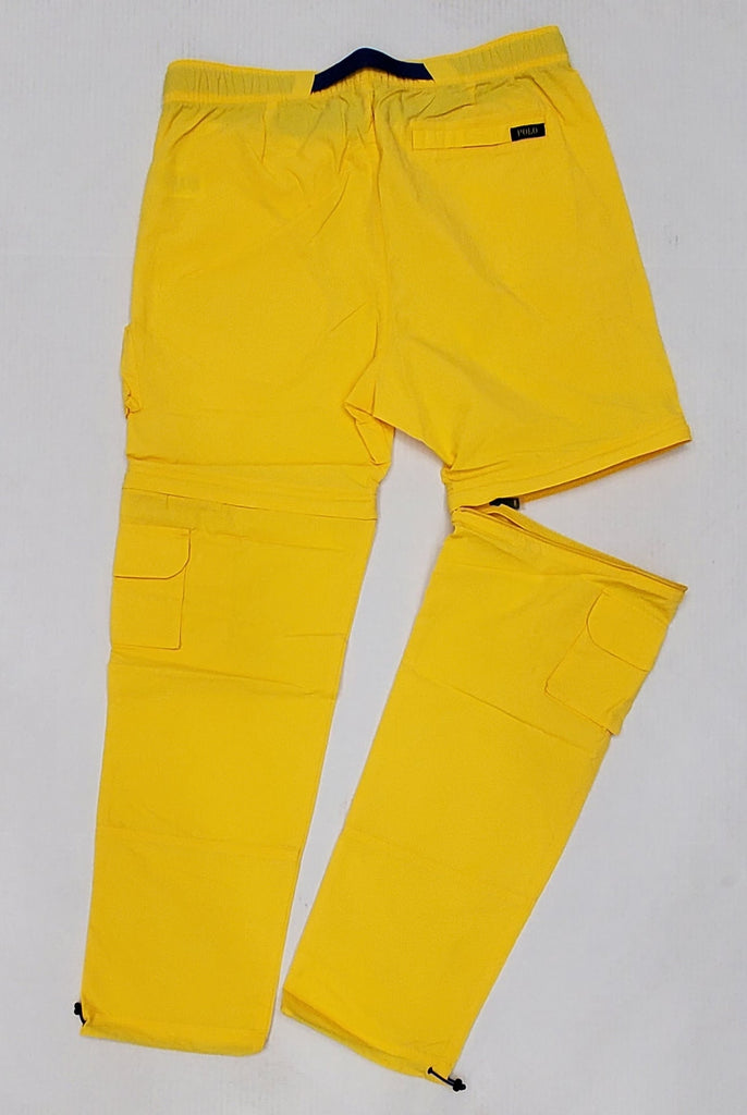 Nwt Polo Ralph Lauren Yellow Convertible 2 in 1 Pants