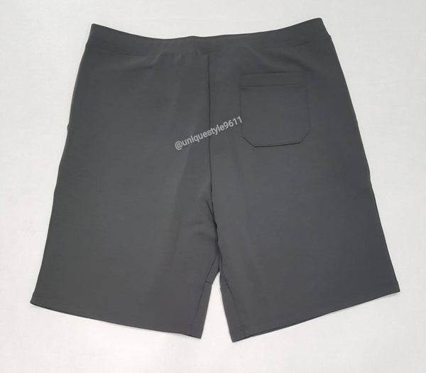 Nwt Polo Big & Tall Grey Double Knit Small Pony Shorts - Unique Style