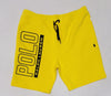 Nwt Polo Ralph Lauren Yellow Double Knit Small Pony Shorts - Unique Style