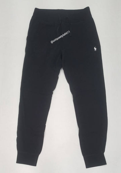 Nwt Polo Ralph Lauren Black/White Small Pony Joggers - Unique Style