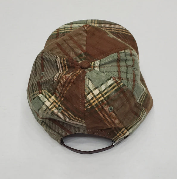 Nwt Polo Ralph Lauren Plaid Cotton Hat - Unique Style