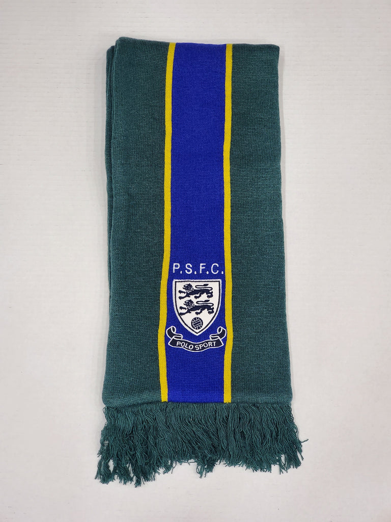 Nwt Polo Ralph Lauren Green P.S.F.C Scarf