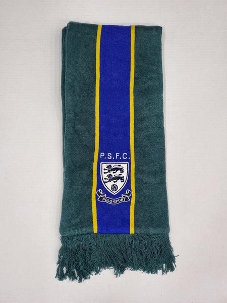 Nwt Polo Ralph Lauren Green P.S.F.C  Scarf - Unique Style