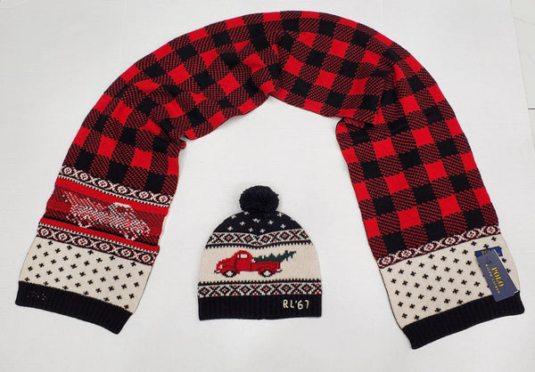 Nwt Polo Ralph Lauren Holiday 92 Pick Up Truck RL67 Skully - Unique Style