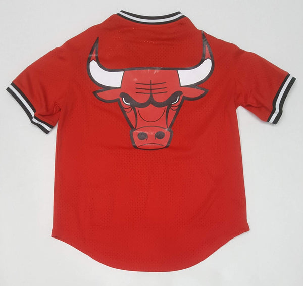Exclusive Fitted Pro Standard V-Neck Chicago Bulls Red Mesh Jersey 3XL