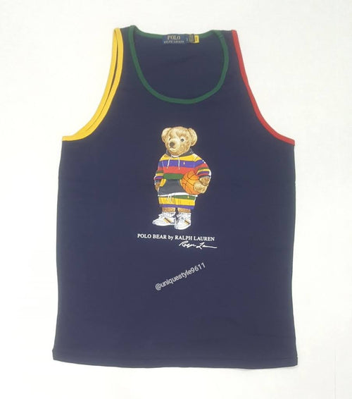 Nwt Polo Ralph Lauren Big & Tall Teddy Bear Tank Top - Unique Style