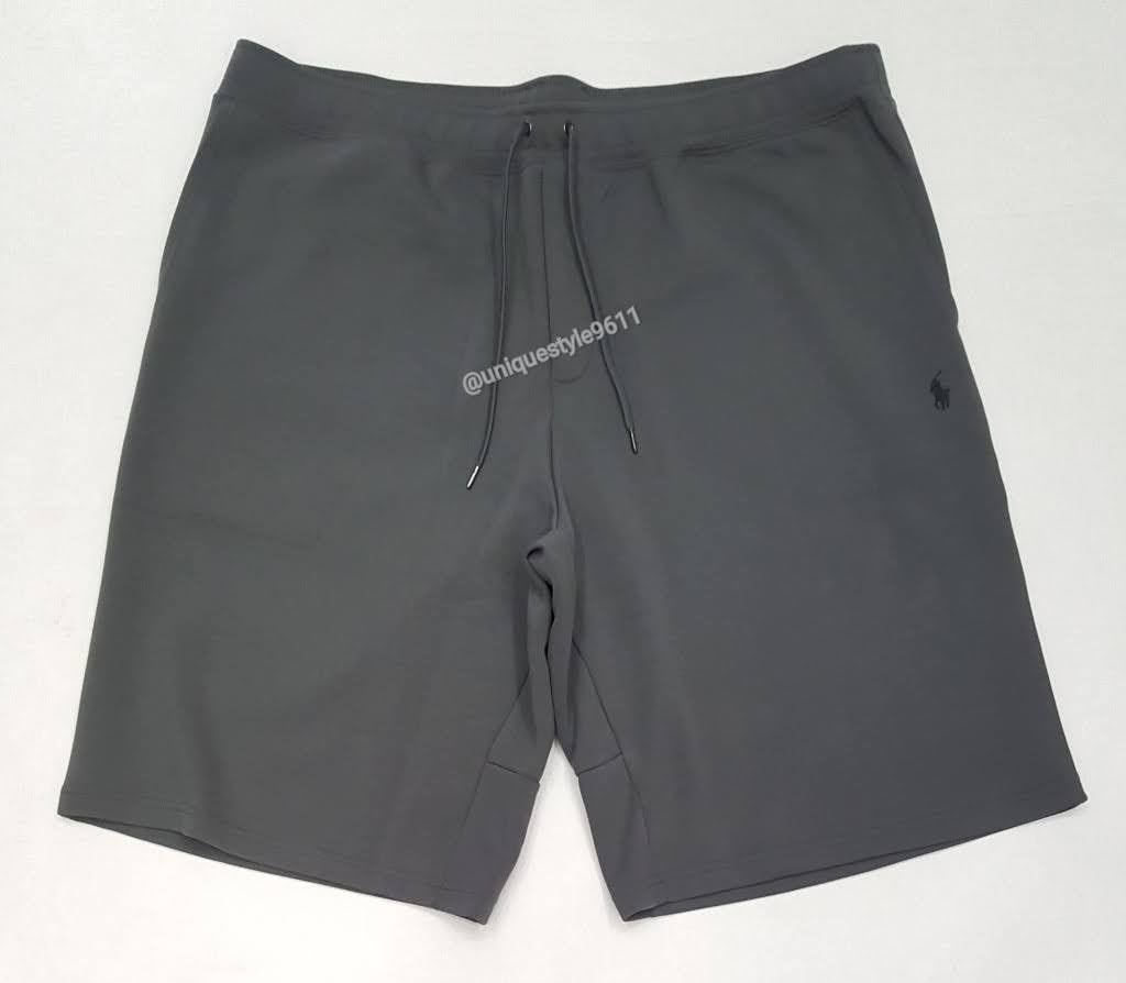Nwt Polo Big & Tall Grey Double Knit Small Pony Shorts U