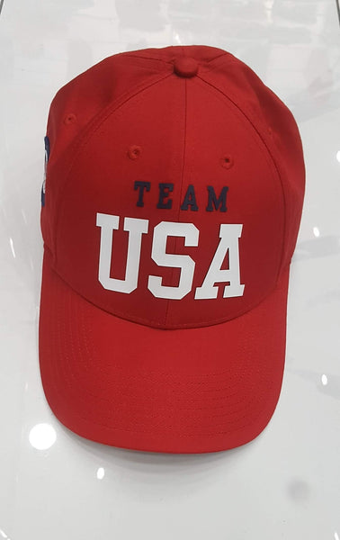 Nwt Polo Ralph Lauren Red Team USA Olympic 2021 Adjustable Strap Back - Unique Style