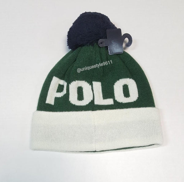 Nwt Polo Ralph Lauren Green Polo Sport Spellout Skully - Unique Style