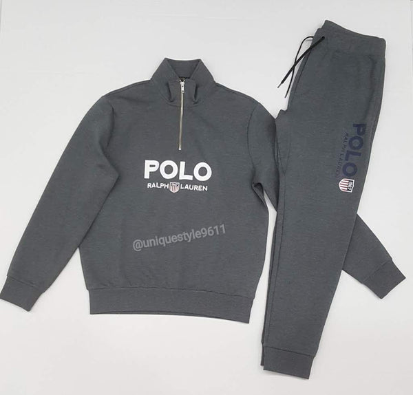 Polo Ralph Lauren Sweatsuit  Polo ralph lauren sweatsuit, Polo ralph lauren,  Grey zip hoodie