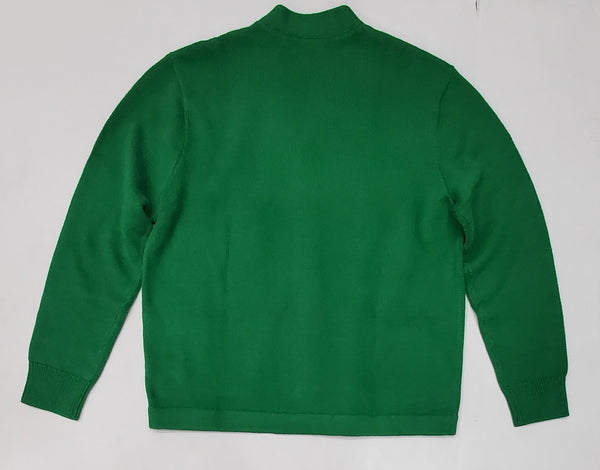 Nwt Polo Ralph Lauren Green 'P' 67 Cardigan - Unique Style