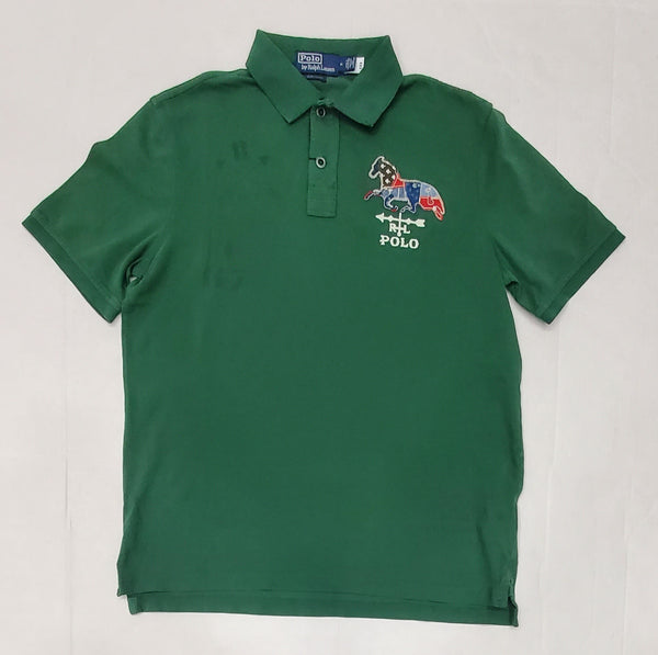 Nwt Polo Ralph Lauren Dry Goods & Supplies Bandana Polo - Unique Style