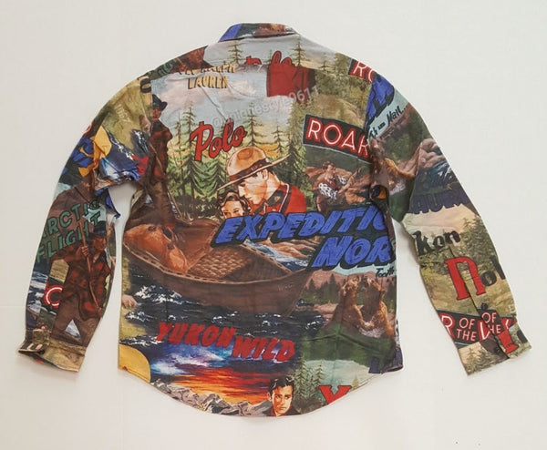 Nwt Polo Ralph Lauren Expedition Classic Fit L/S Button Up - Unique Style