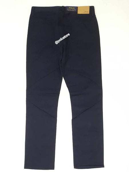 Nwt Polo Ralph Lauren Navy Stretch Slim Straight Fit Pants - Unique Style