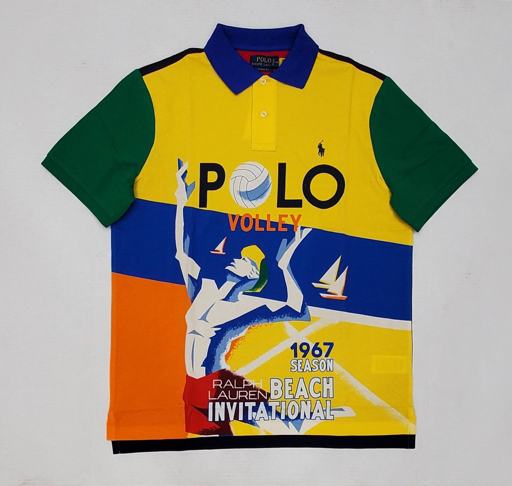 Nwt Polo Ralph Lauren Volley Beach 1967 Classic Fit Polo