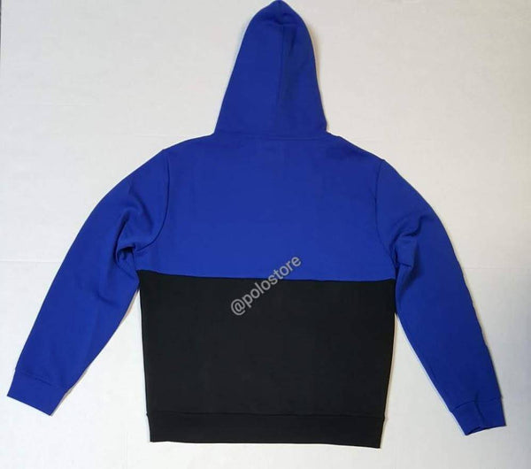 Nwt Polo Big & Tall Black/Royal RL-67 Pullover Hoodie - Unique Style
