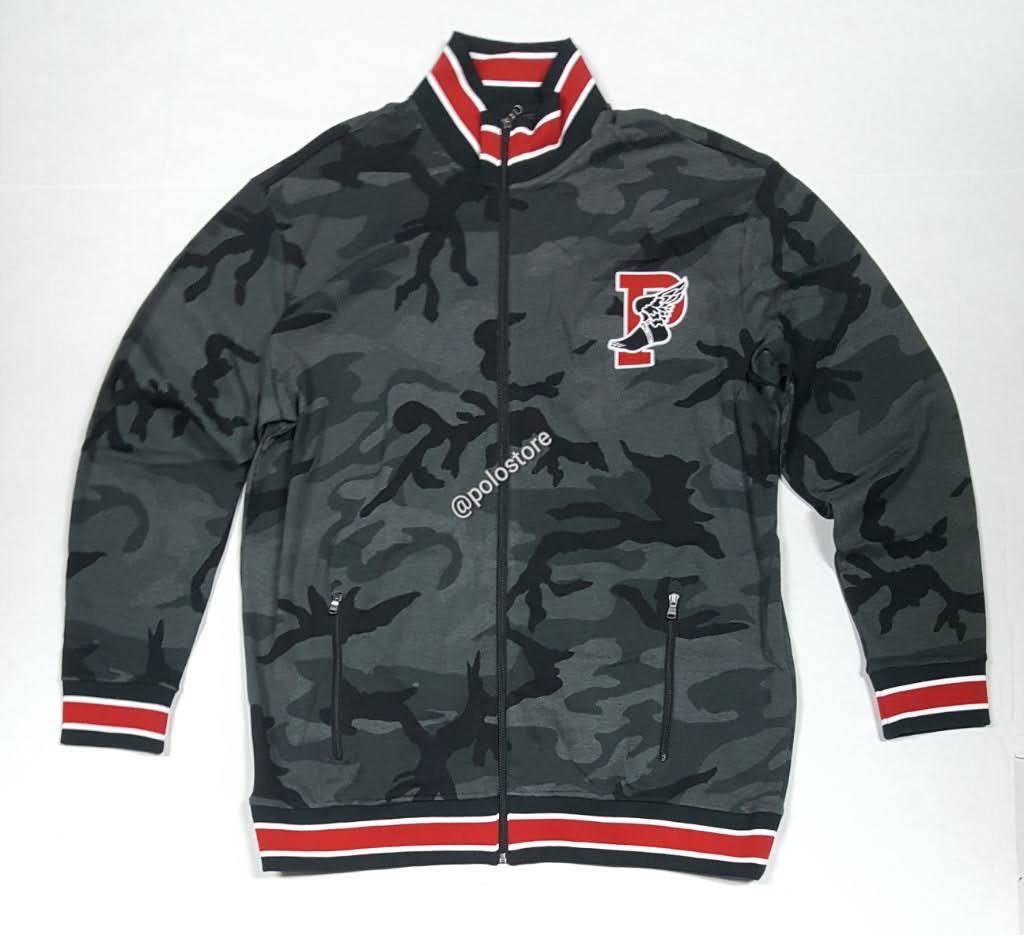 Nwt Polo Big & Tall Camo P-Wing Zip Up Track Jacket U