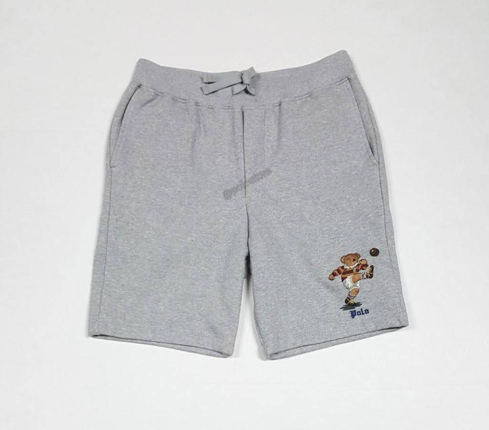 Nwt Polo Big & Tall Grey Kicker Bear Shorts u