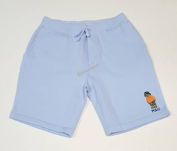 Nwt Polo Big & Tall Lt Blue Beach Teddy Bear Short - Unique Style