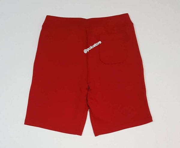 Nwt Polo Big & Tall Red Logo Spellout Small Pony Double Knit Shorts - Unique Style
