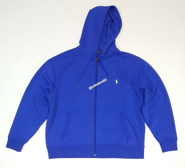 Nwt Polo Big & Tall Royal Blue Double Knit Small Pony Sweatsuit - Unique Style