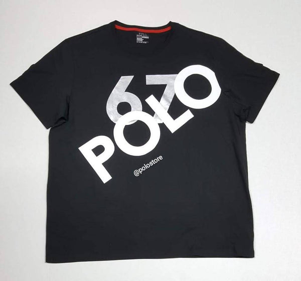 Nwt Polo Big & Tall Black Polo 67 Performance Tee - Unique Style