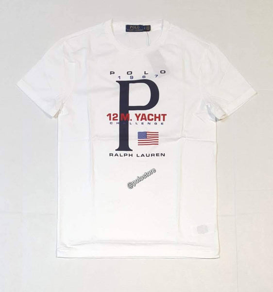 Nwt Polo Big & Tall White P 12M  Tee - Unique Style