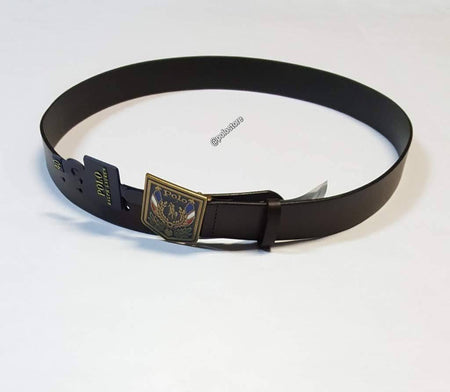 Nwt Polo Ralph Lauren Black Uni Belt