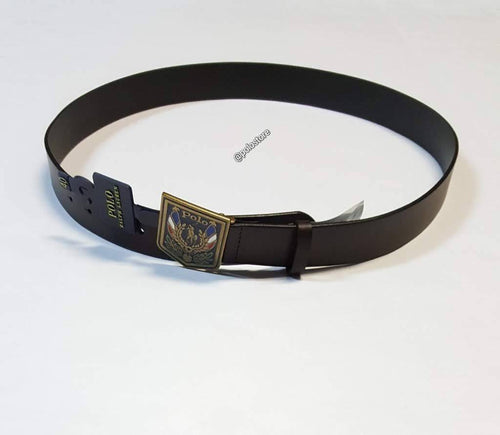 Nwt Polo Ralph Lauren Brown Uni Belt - Unique Style