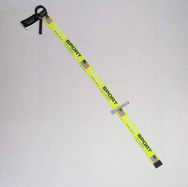 Nwt Polo Ralph Lauren Lime Green Polo Sport D-Ring Belt - Unique Style