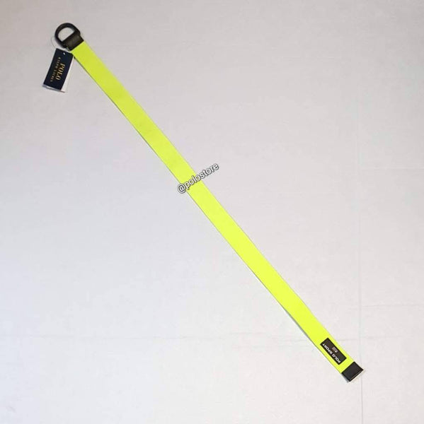 Nwt Polo Ralph Lauren Lime Green Polo Sport D-Ring Belt - Unique Style