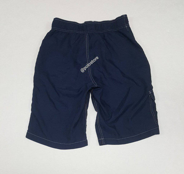 Kids Polo Ralph Lauren Navy Blue/White Big Pony Swimshorts - Unique Style
