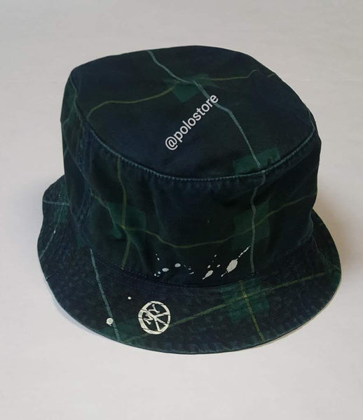 Nwt Polo Ralph Lauren Green Plaid 1993 Born & Bred Bucket Hat - Unique Style