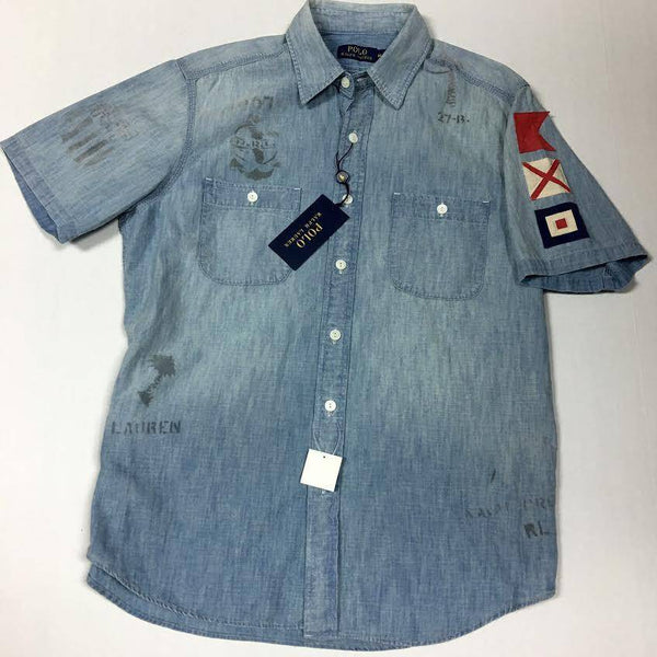NWT POLO RALPH LAUREN NAUTICAL BUTTON UP - Unique Style