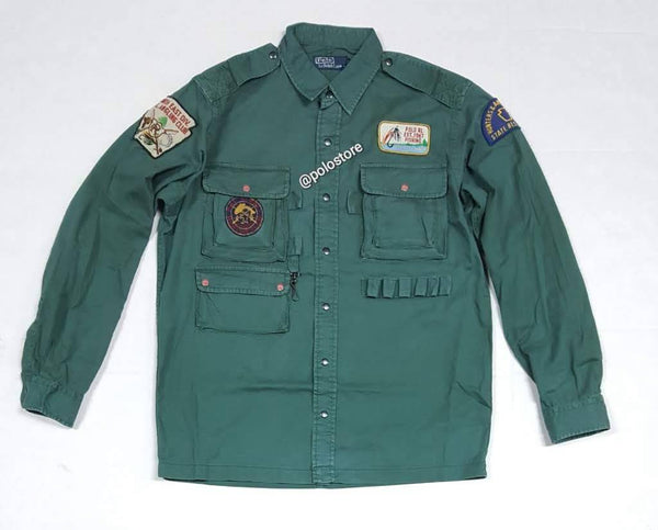 Nwt Polo Ralph Lauren Rod & Reel Angler's Club Button Up - Unique Style