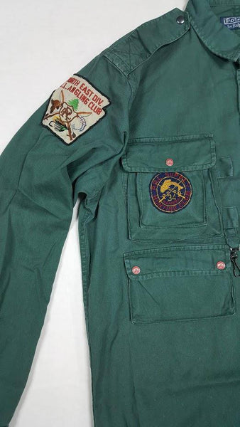 Nwt Polo Ralph Lauren Rod & Reel Angler's Club Button Up - Unique Style