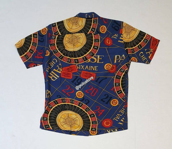 Nwt Polo Ralph Lauren Royal Blue Casino Classic Fit Button Up - Unique Style