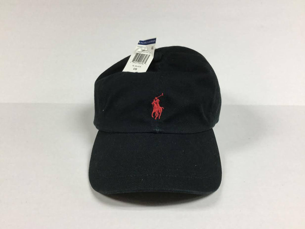 Polo Ralph Lauren Black Kids Hat (8 -20)