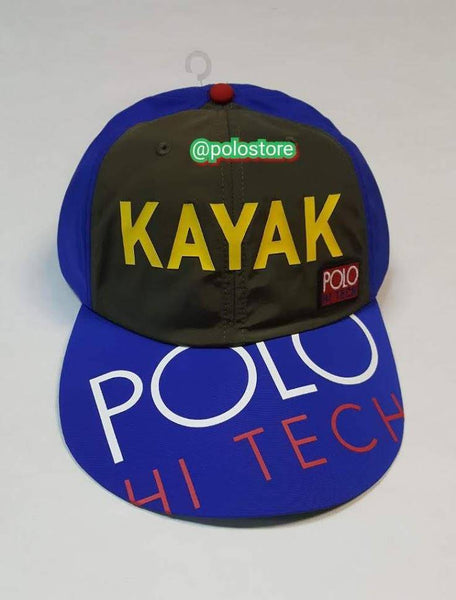 Nwt Polo Ralph Lauren Kayak Hi Tech Adjustable Strap Back - Unique Style