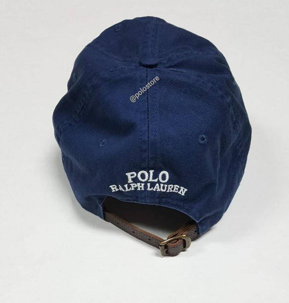 Nwt Polo Ralph Lauren Navy #2 Teddy Bear Hat - Unique Style