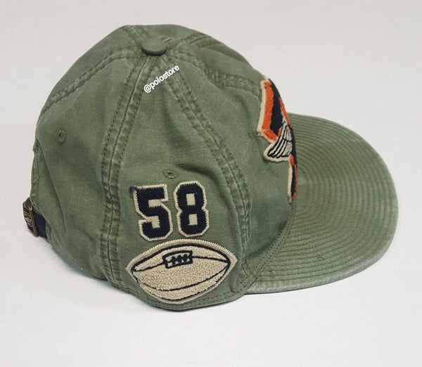 Nwt Polo Ralph Lauren Olive 'P' Patch Cotton Hat - Unique Style