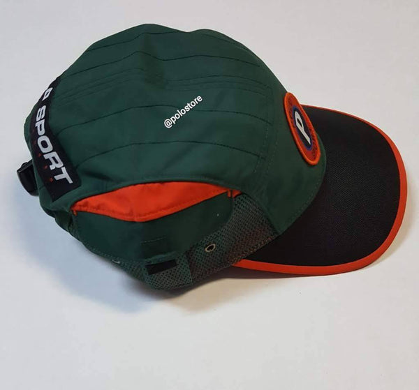 Nwt Polo Ralph Lauren Polo Sport 5 Panel Nylon Snap Buckle Back - Unique Style