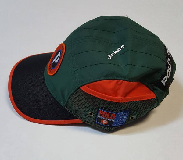 Nwt Polo Ralph Lauren Polo Sport 5 Panel Nylon Snap Buckle Back - Unique Style
