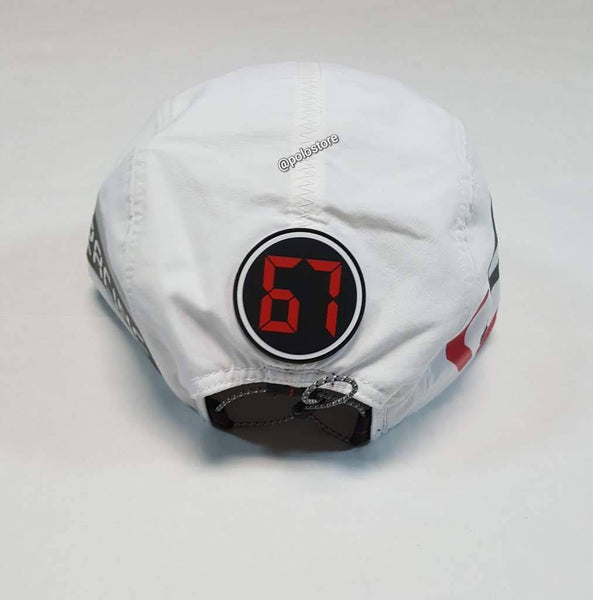 Nwt Polo Ralph Lauren White Racing 5 Panel Hat - Unique Style
