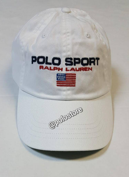 Nwt Polo Sport Spellout White Adjustable Strap Back Hat - Unique Style