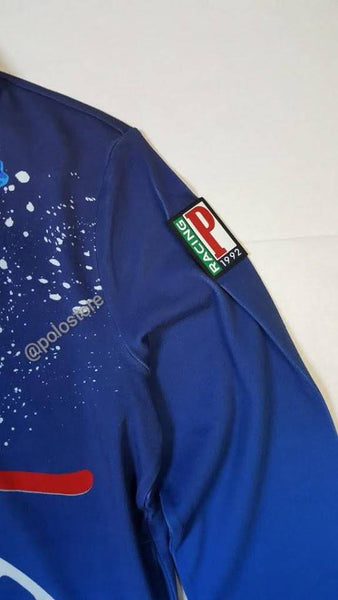 Nwt Polo Ralph Lauren Blue Ski 92 Alpine P Racing Pullover Hoody - Unique Style